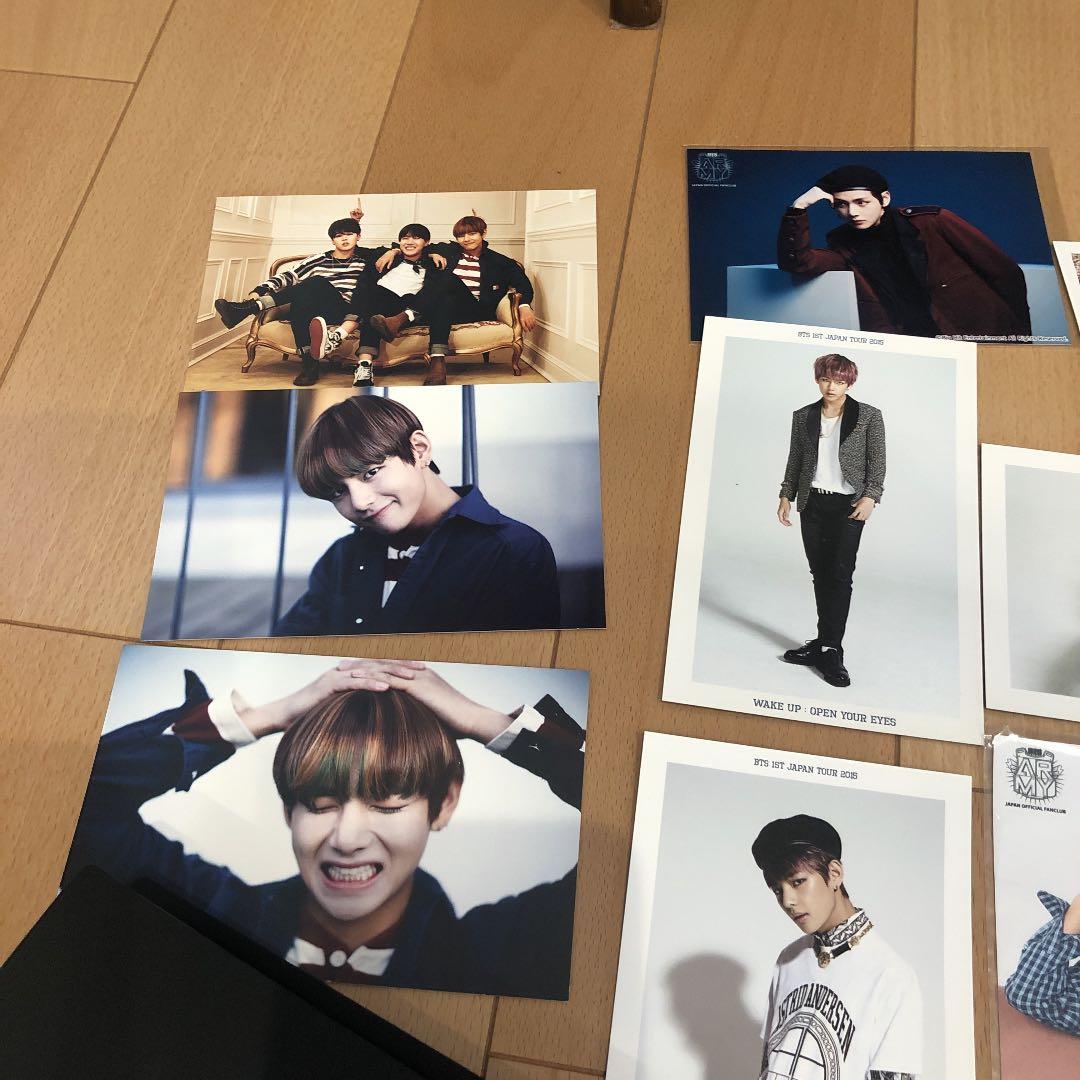 BTS V テヒョン　FC更新特典フォトなど