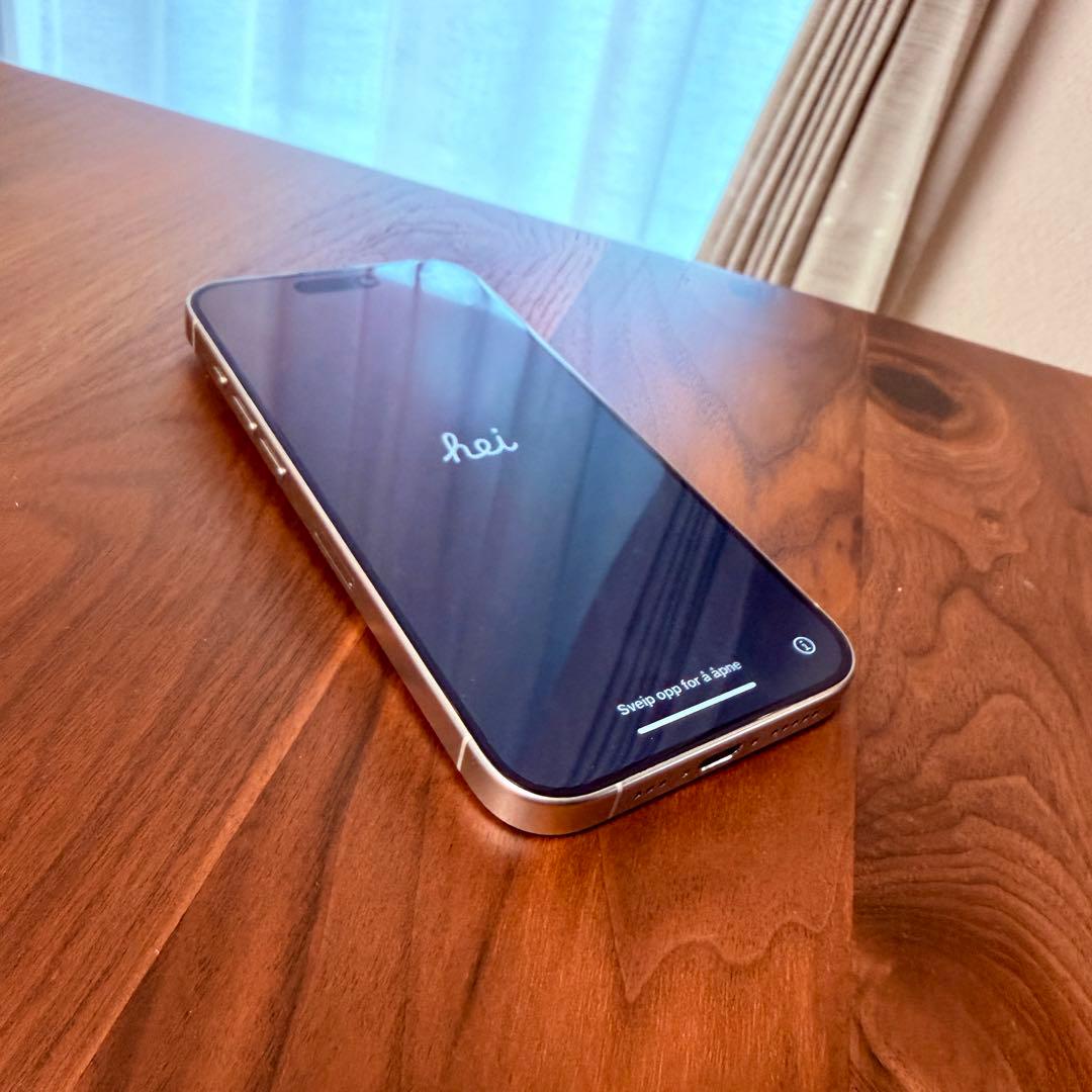 【超美品】iPhone 15 Pro 128GB 本体 付属品あり