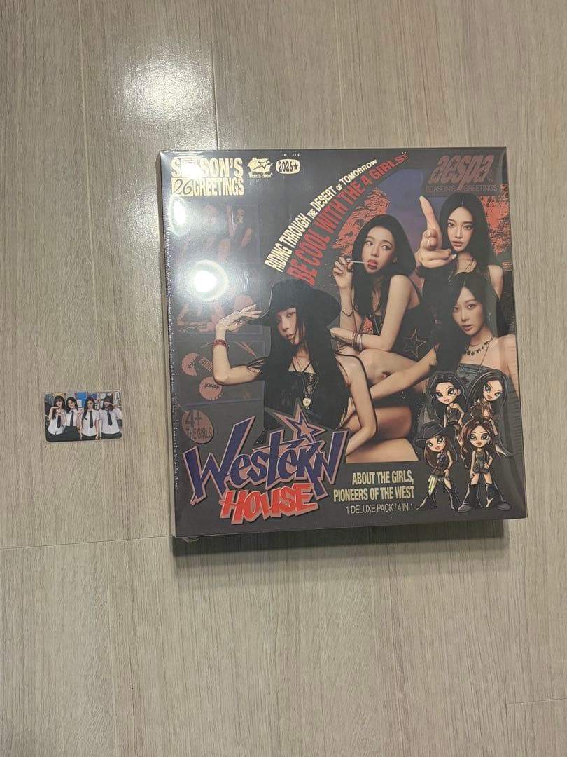 aespa シーグリ 2026 新品未開封　キューテン特典付き