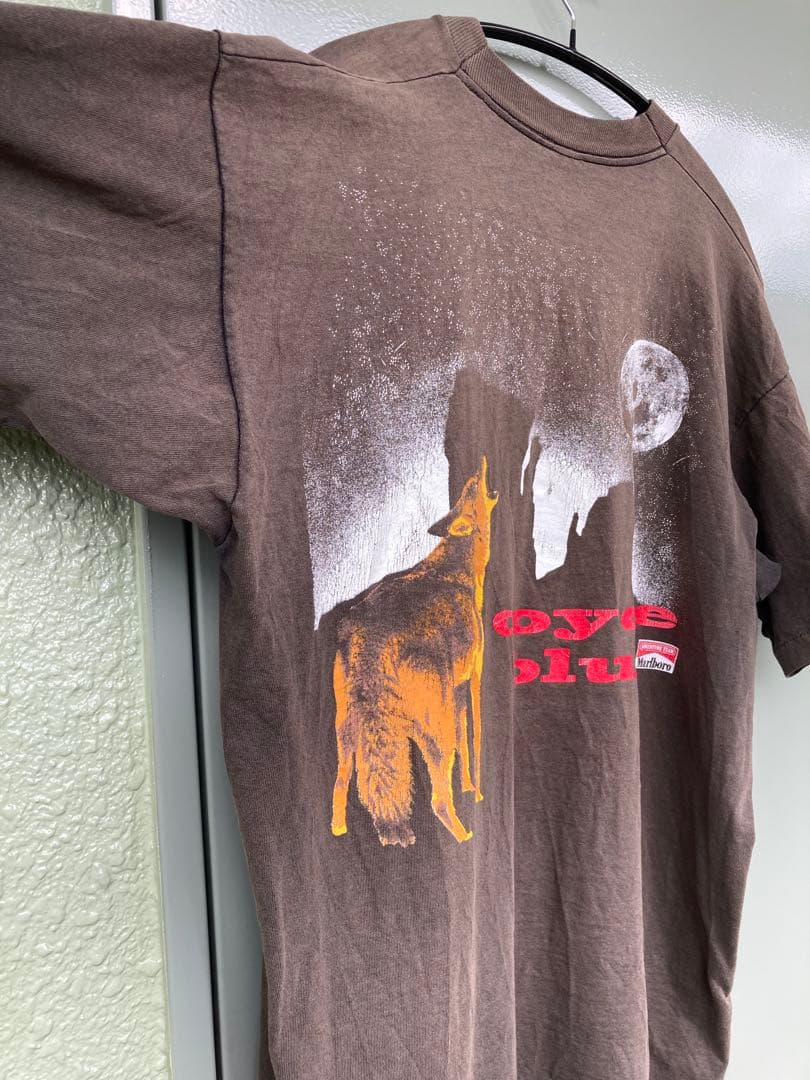 【鬼フェード】90s Marlboro マルボロ コヨーテ Tシャツ　XL