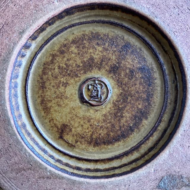 京焼 桂寛造 モダン フラワーベース 茶道 工芸品 花瓶 花入 壺 骨董 古道具