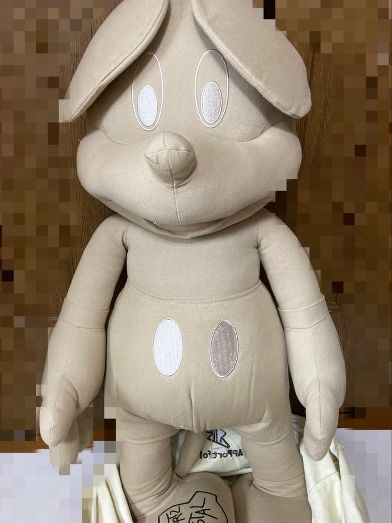 I*I様 Daniel Arsham ダニエルアーシャム x ミッキー 特大ぬい