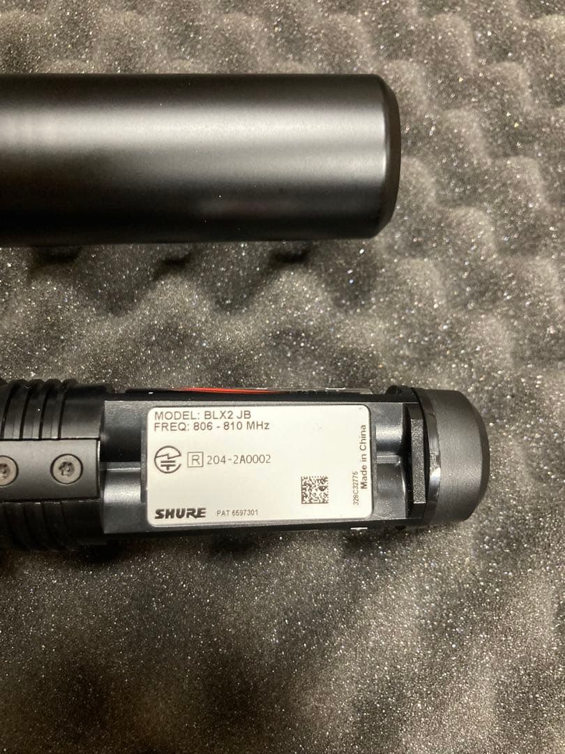 SHURE BLX24/BETA58A ワイヤレスマイク　ケース付き