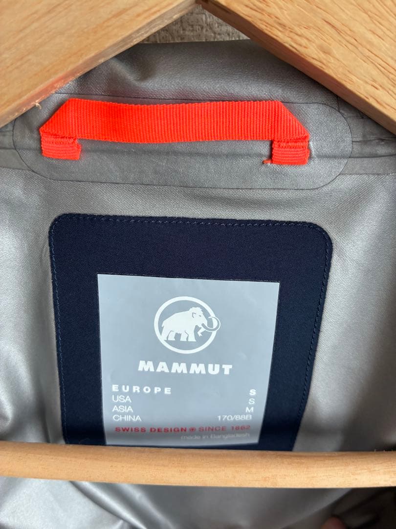【カズ】MAMMUT(マムート)シェルジャケット ゴアテックス