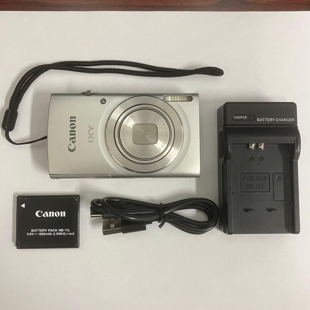 Canon IXY 180 シルバー キャノン デジカメ