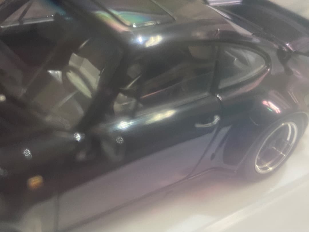 【新品同様】ミニカー ポルシェ 930ターボS 3.3 1989年式 1/43