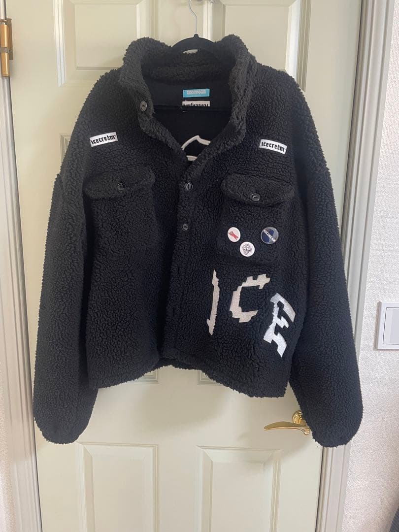 ice cream ボアジャケット