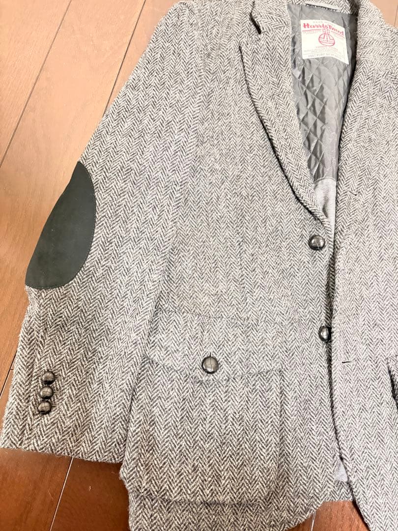 ド*ク様 Harris Tweed ヘリンボーンブレザー