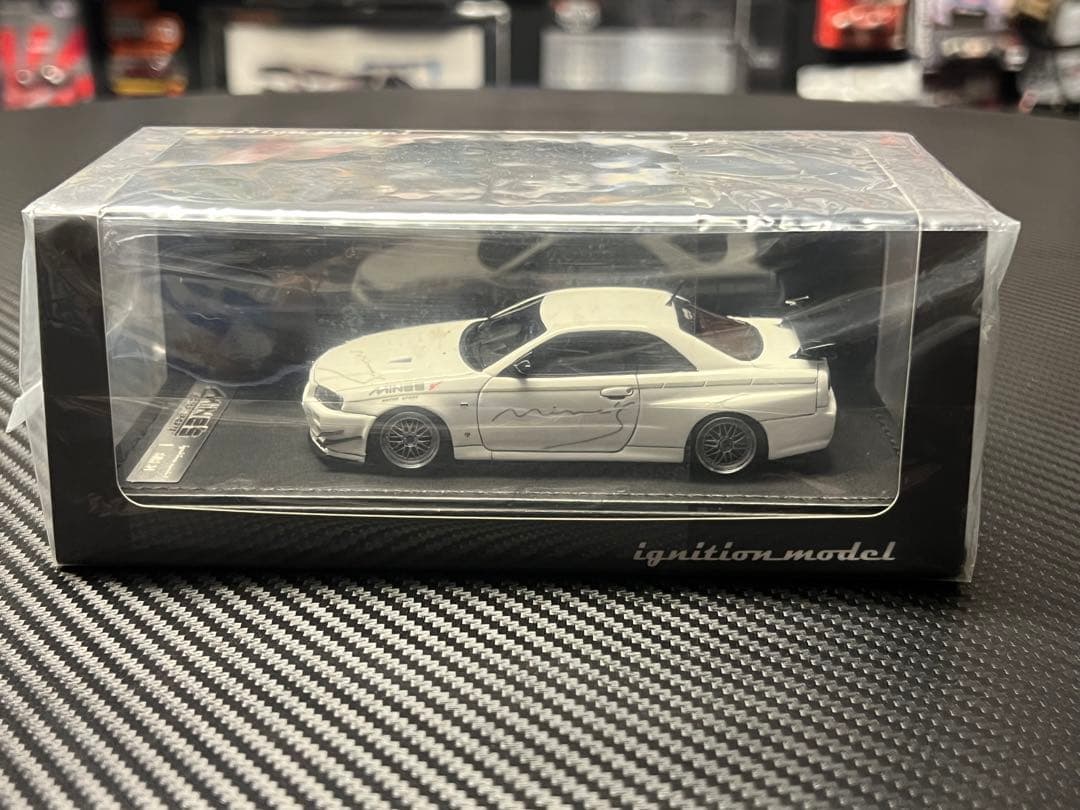 ミニカー ignition model Mine's R34 GT-R 1/43