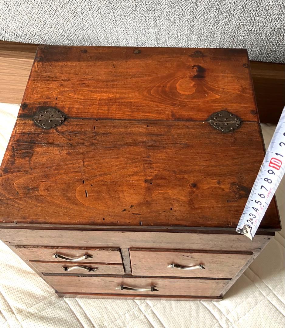 小物収納 木製 天然木 和風チェスト 3段チェスト 和室 書斎 収納 引出日本製