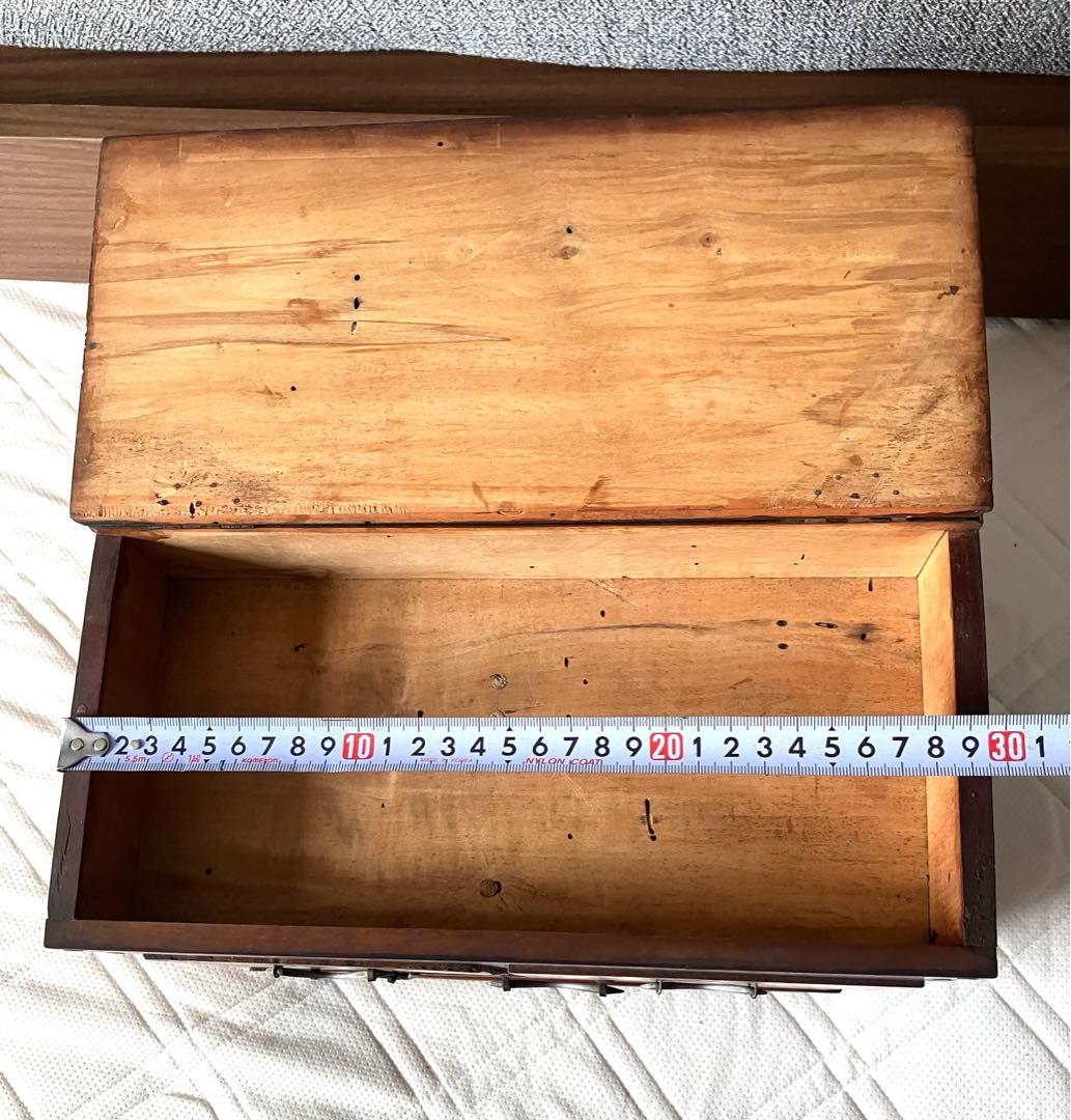 小物収納 木製 天然木 和風チェスト 3段チェスト 和室 書斎 収納 引出日本製