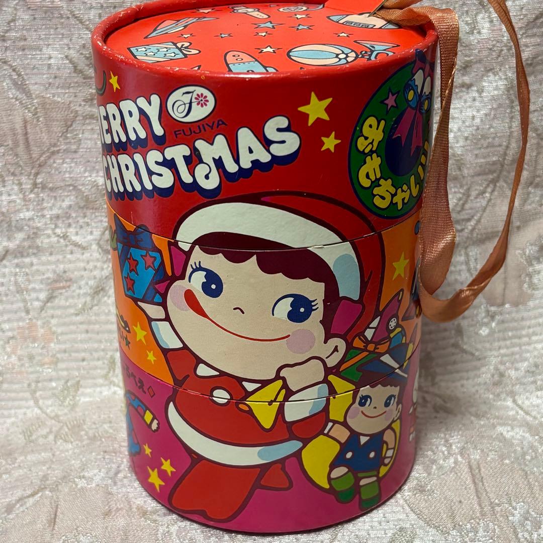 専用★昭和レトロ★ペコちゃん　クリスマスお菓子BOX 空箱　不二家