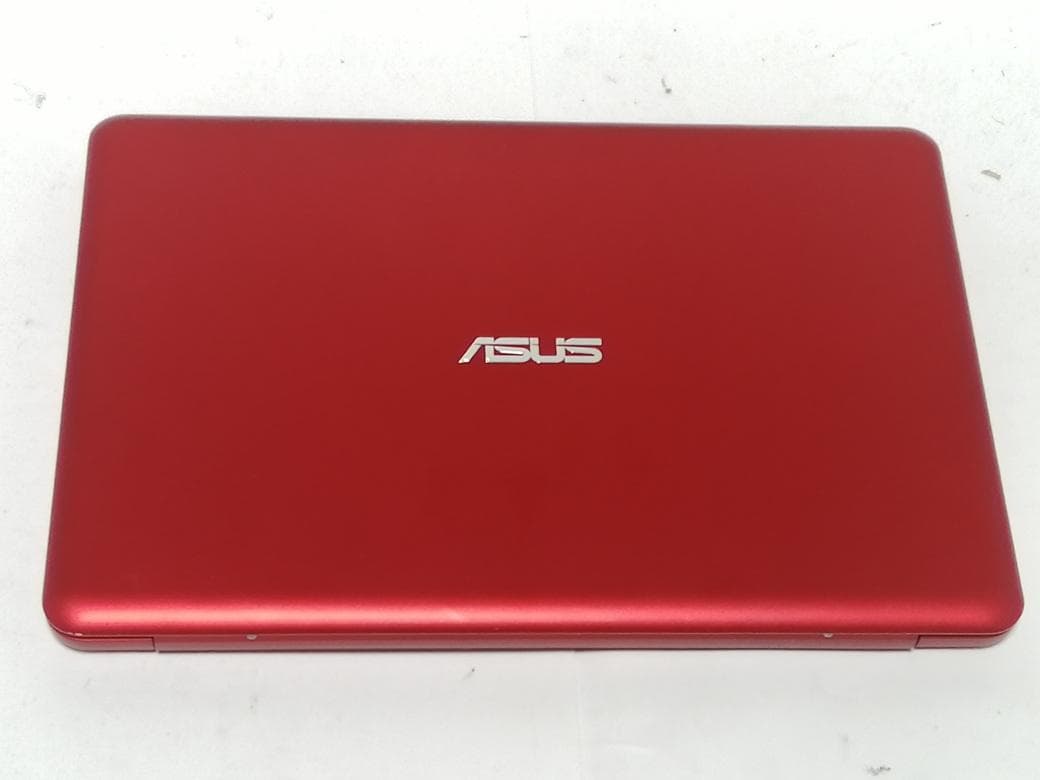 Windows10 ASUSノートパソコン人気の赤 wifi office互換１