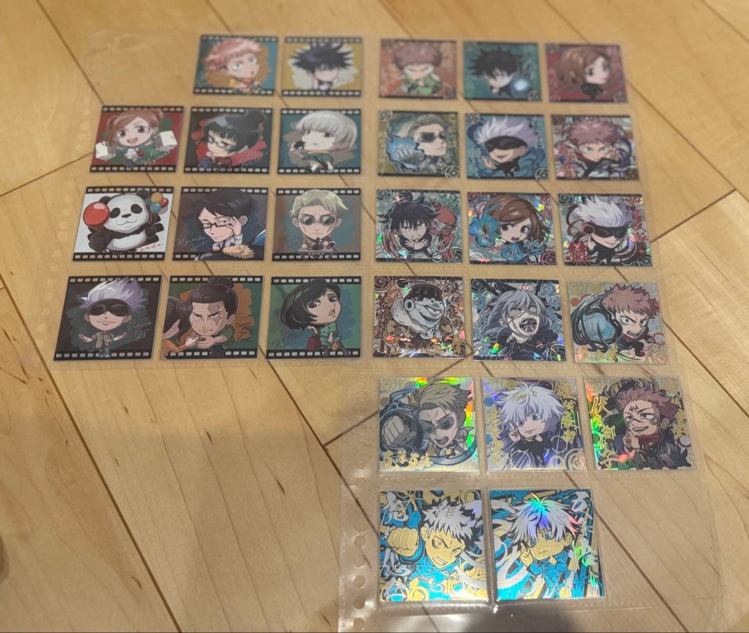 【美品】にふぉるめーしょん 呪術廻戦 シールウエハース 1〜8弾 フルコンプ