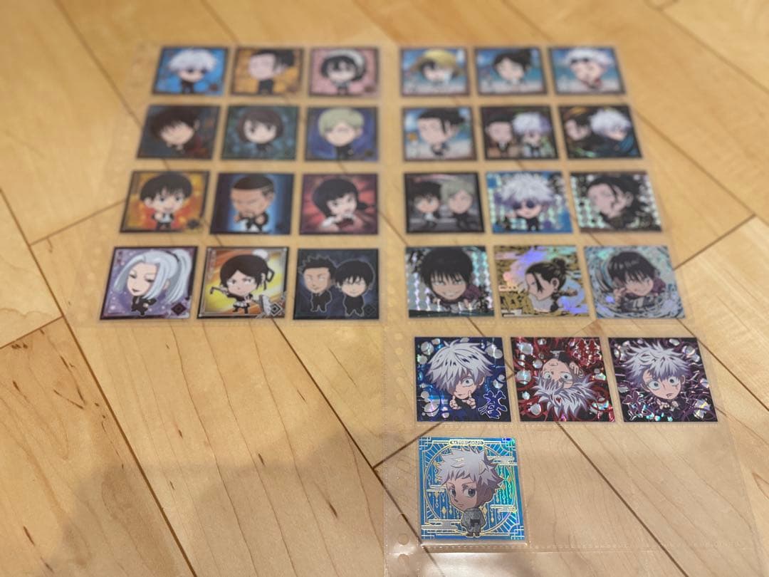 【美品】にふぉるめーしょん 呪術廻戦 シールウエハース 1〜8弾 フルコンプ