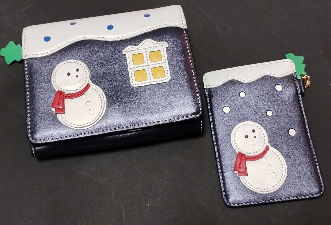 キタムラ　 二つ折り財布　パスケース