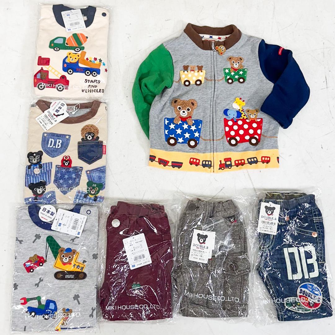 ス*ト様 K9112 ミキハウス パーカー トレーナー パンツ 7枚 セット 9