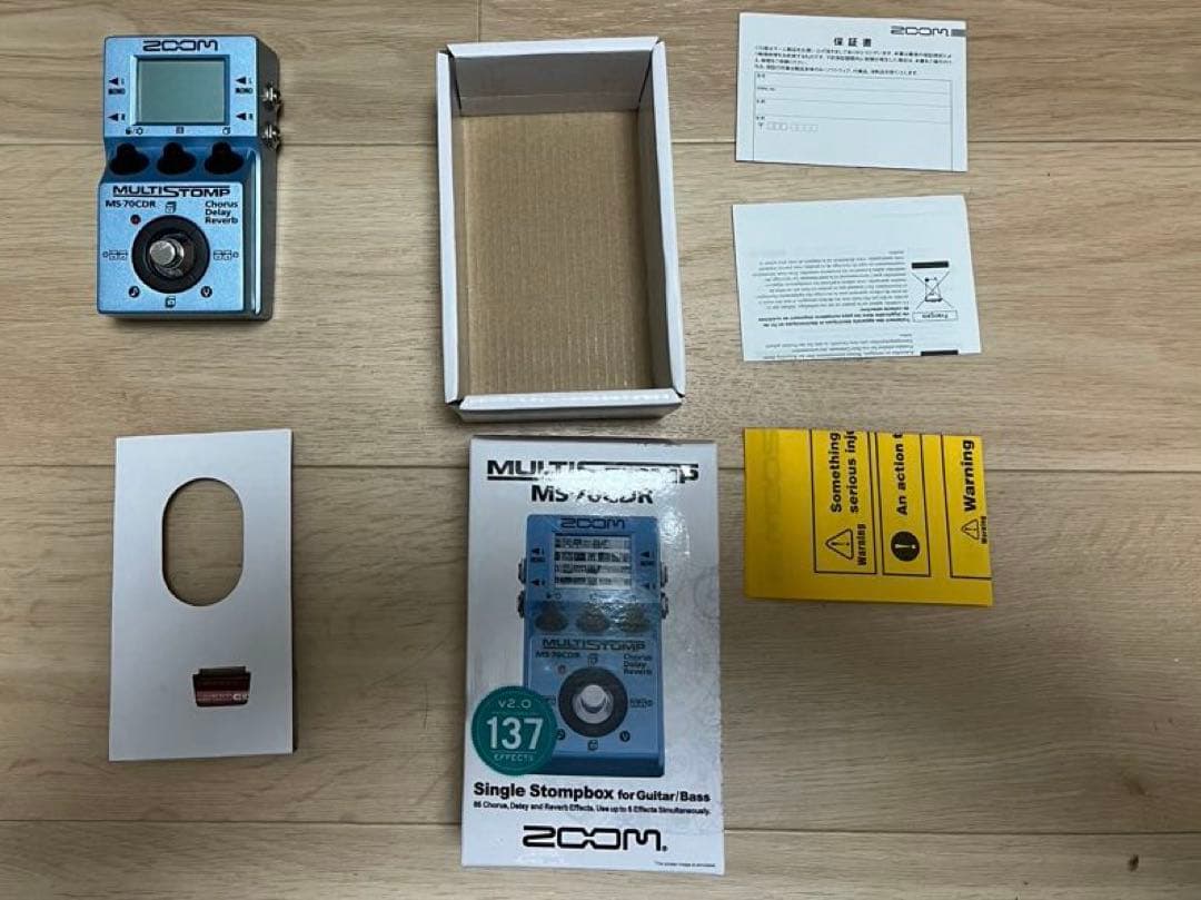ZOOM MS-70CDR 箱あり