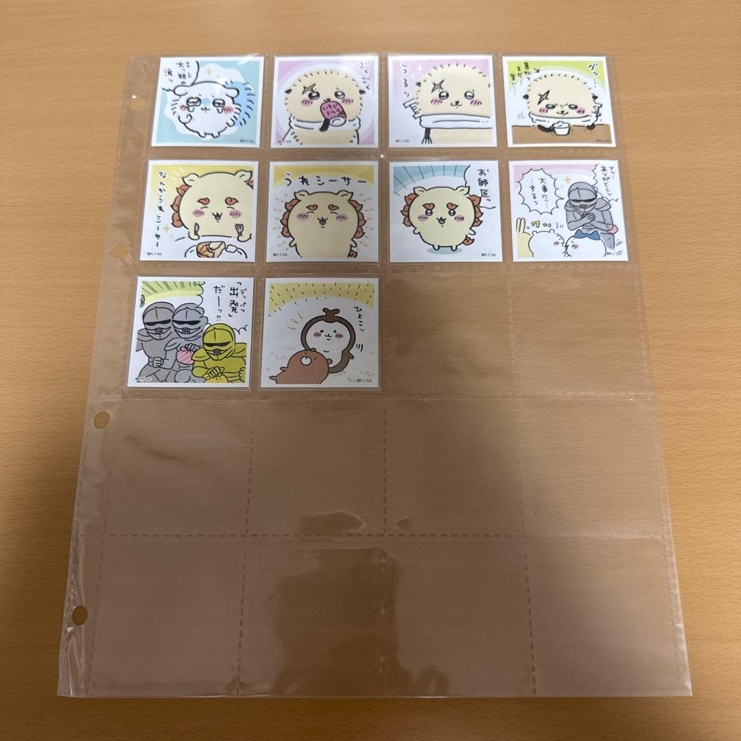 ちいかわ　ノベルティ　ステッカー　シール　まとめ　セット　レア　バラ売り不可