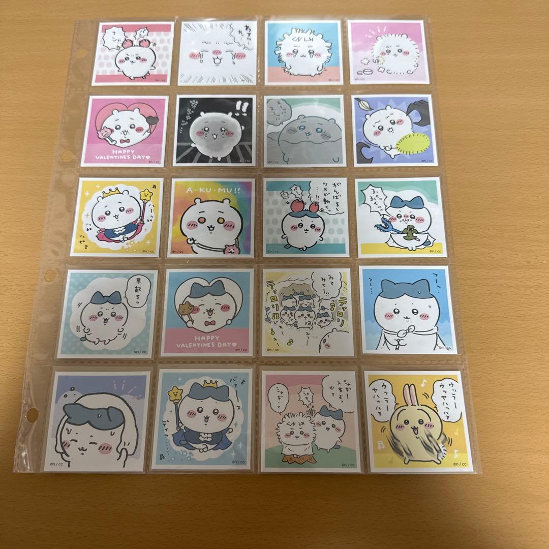 ちいかわ　ノベルティ　ステッカー　シール　まとめ　セット　レア　バラ売り不可