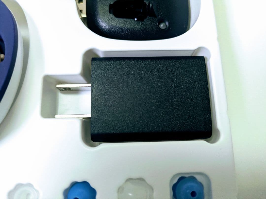 【美品】ショップジャパン 楽ちんヒアリング SK-05（耳かけ型集音器）