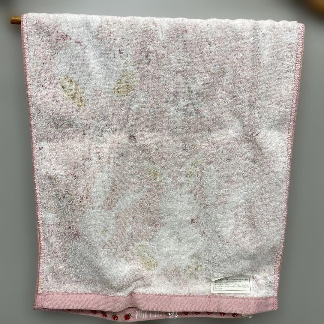 激レアPINK HOUSE ギンガムうさぎタオルセット