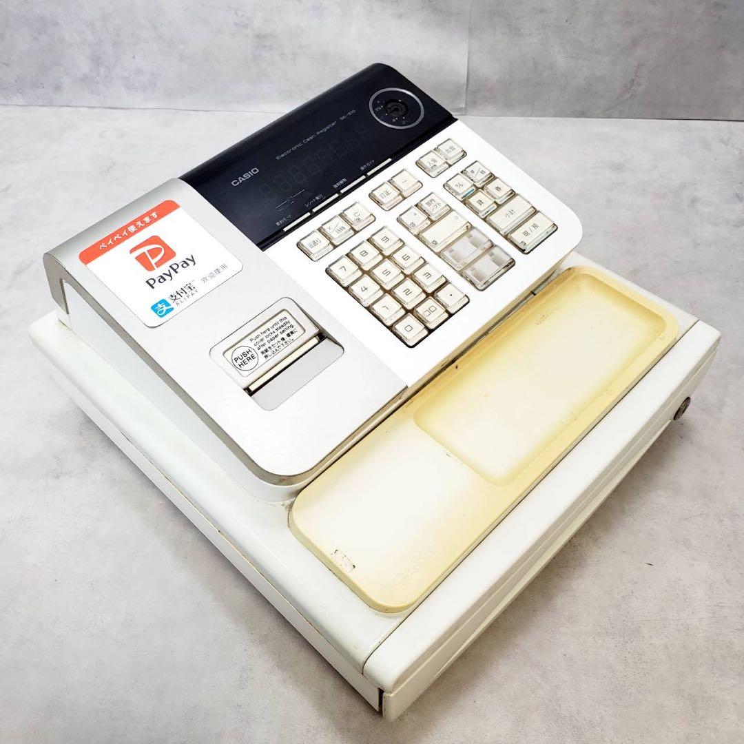 【動作良好】CASIO カシオ 電子レジスター SE-S10 鍵付き