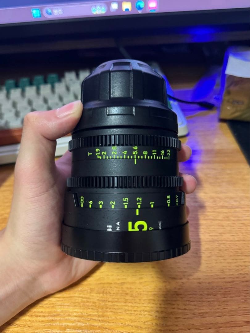 Nisi Athena prime 35mm T1.9 シネマレンズ PL