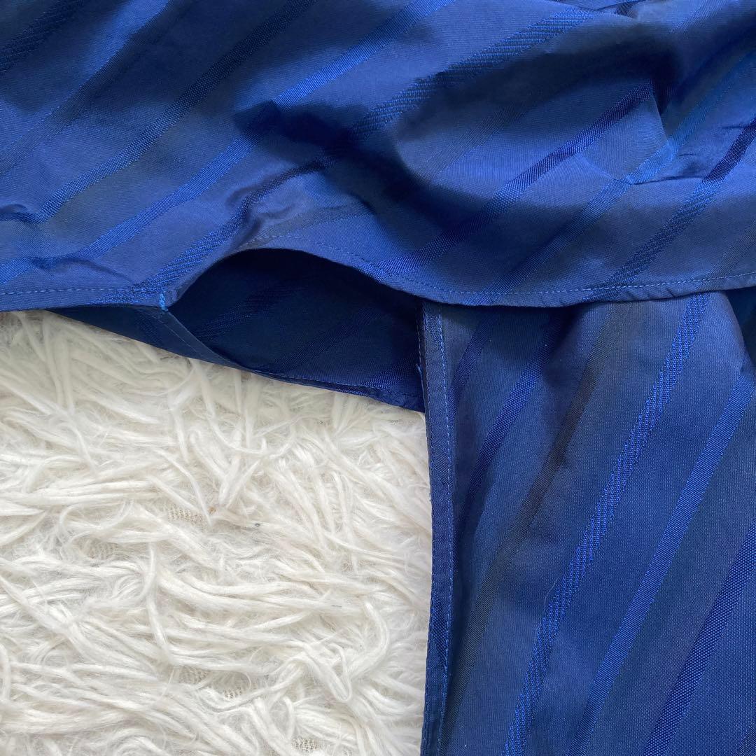 ISSEY MIYAKE サルエルパンツ ブルー 2 上品 プリーツ オシャレ