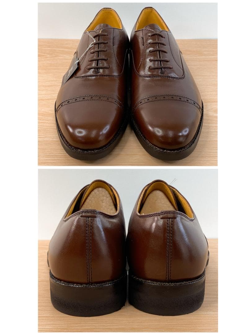 バーバリーズ ビジネスシューズ 革靴 靴 ブラウン サイズ 26.5㎝