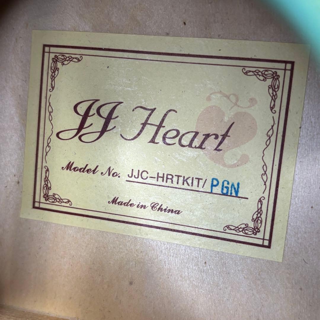 ☆美品☆JJ Heart アコースティックギター　JJC-HRTKIT/PGN