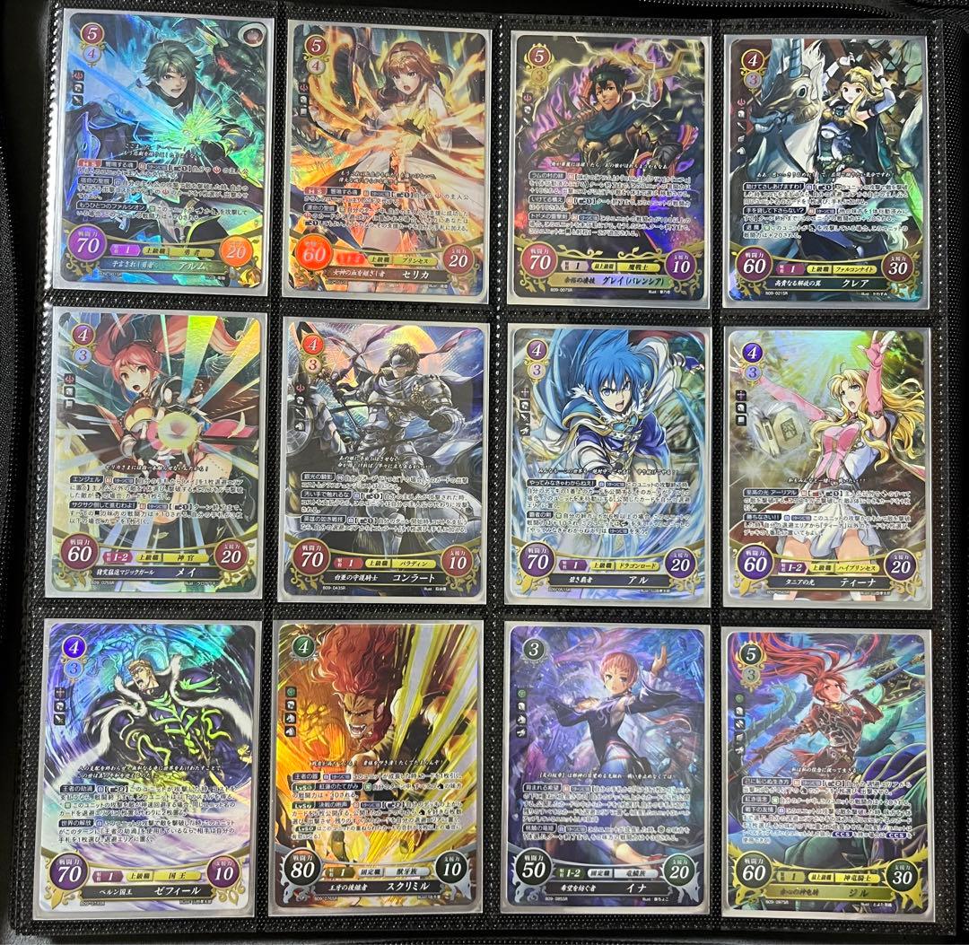 ファイアーエムブレム　サイファ　9弾　 響地轟轟 N HN R SRフルコンプ