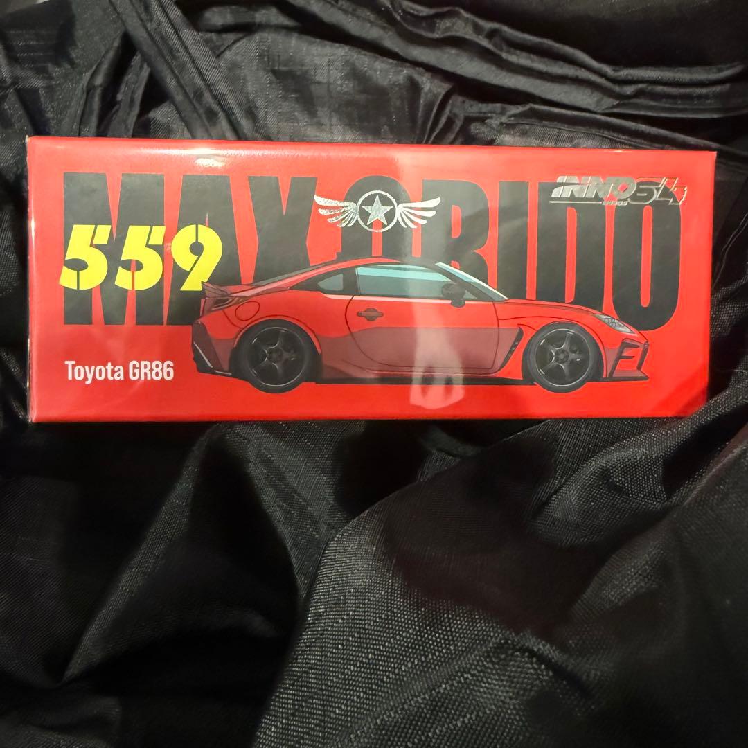 Inno64 1/64 Max Orido Toyota GR86 赤　red