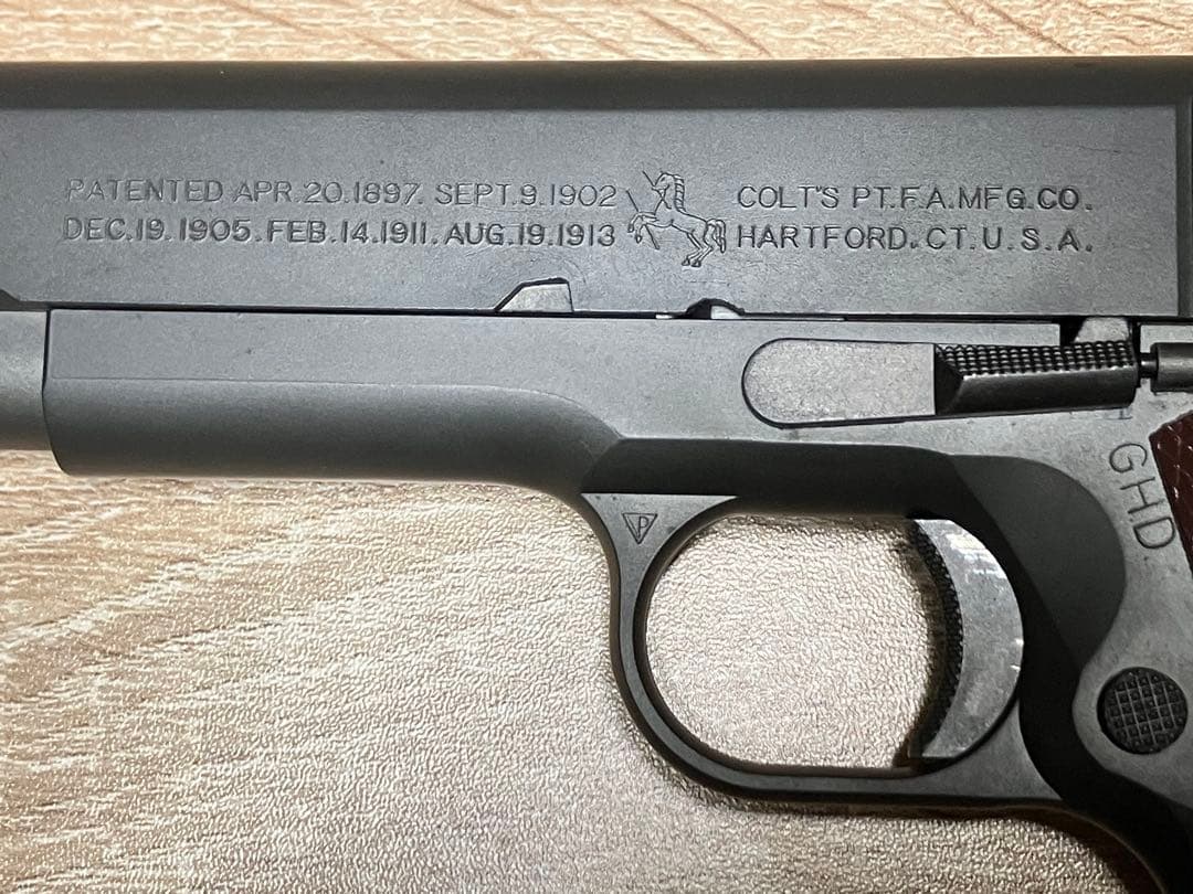 MGC M1911A1 ガバメント HW パーカライジング仕上げ モデルガン