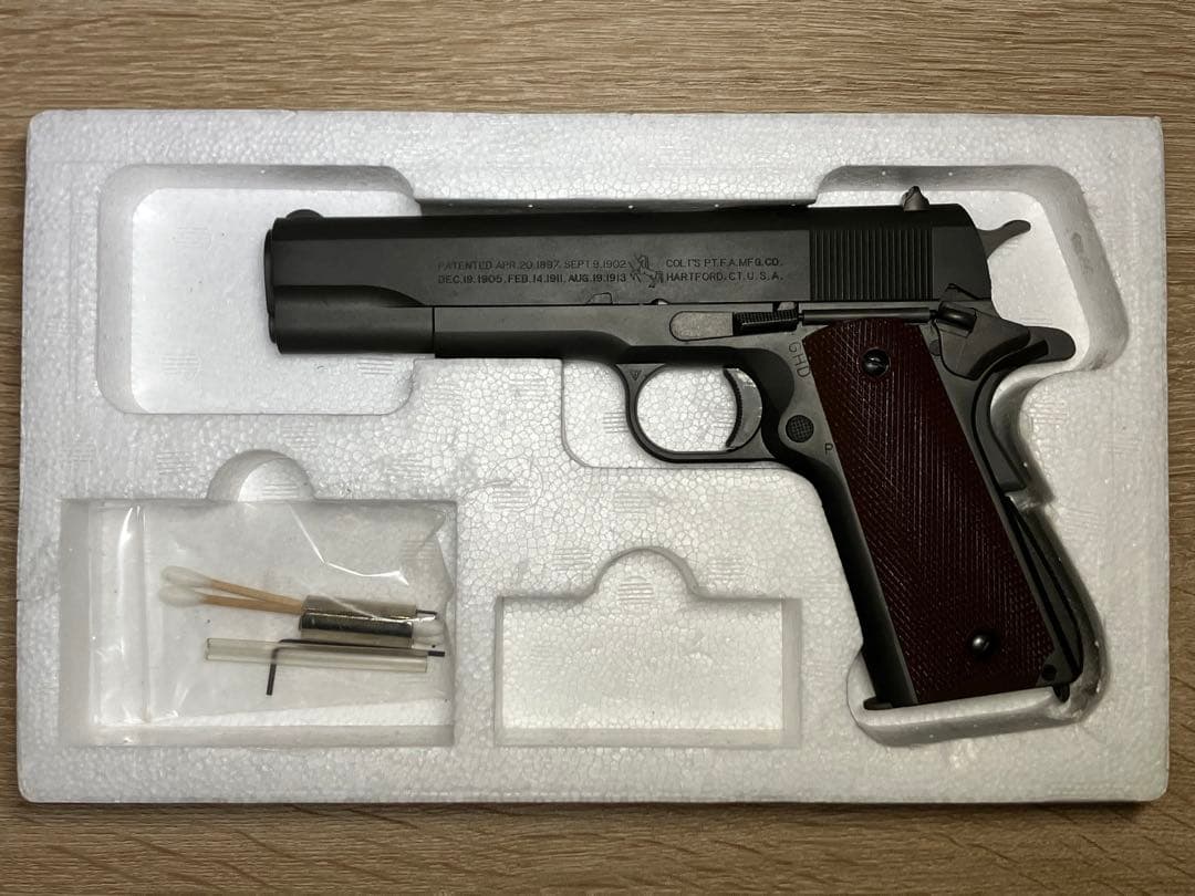 MGC M1911A1 ガバメント HW パーカライジング仕上げ モデルガン