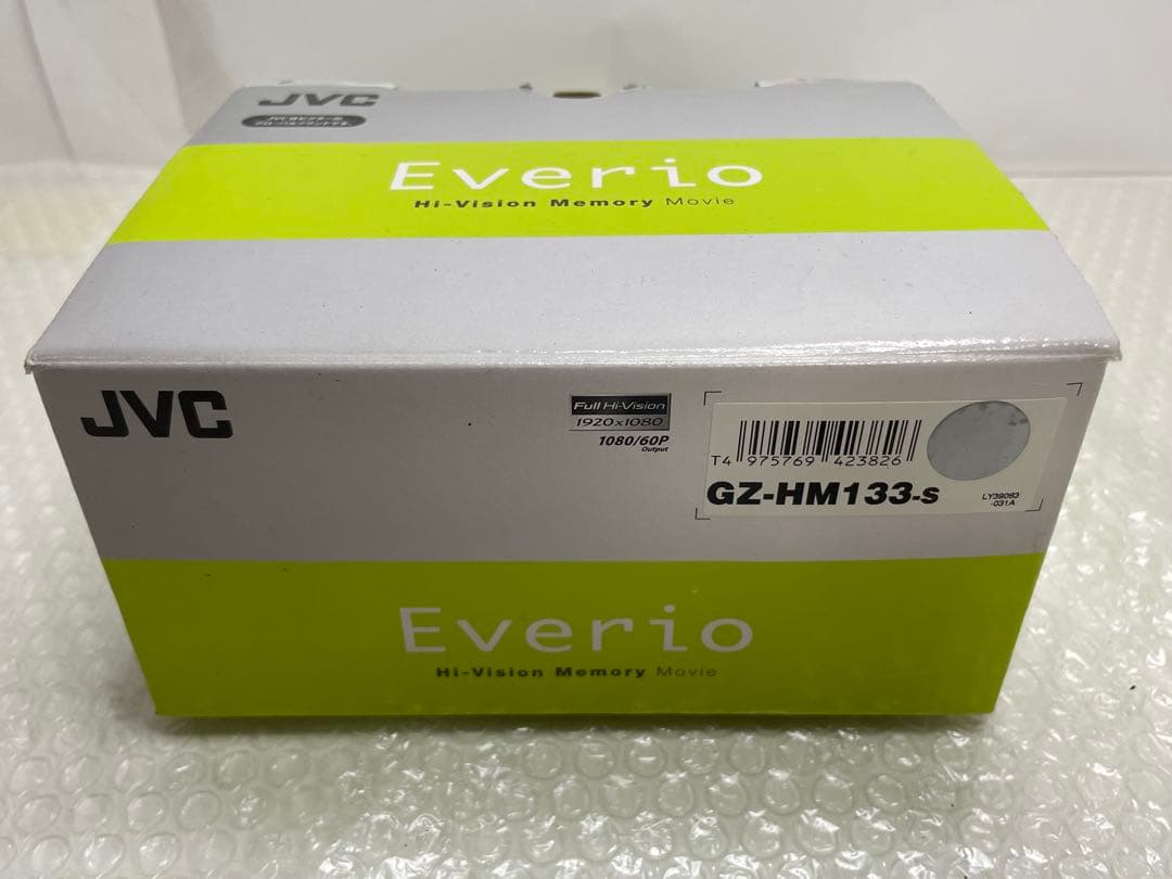 【動作確認済】JVC Everio GZ-HM133-S 本体 箱 付属品