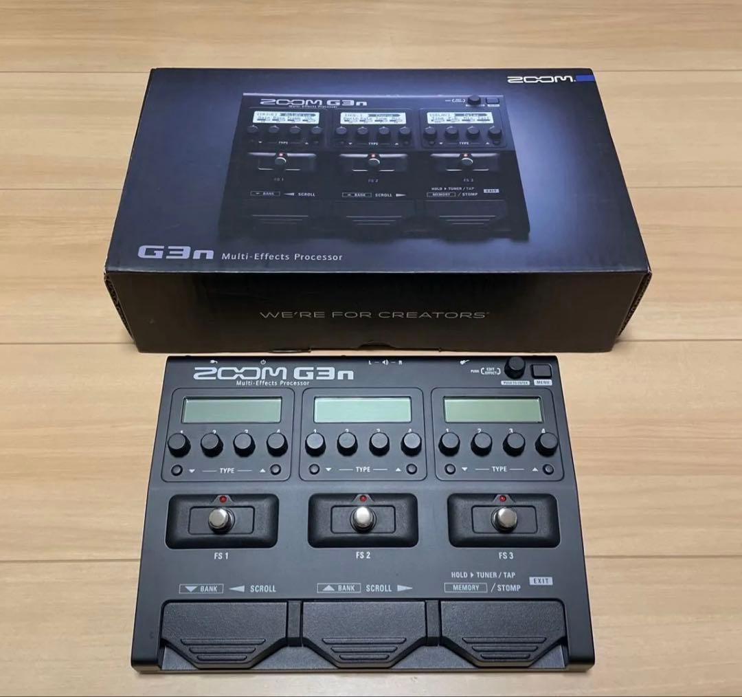 ZOOM G3n ズーム ギター マルチエフェクター アンプシミュレーター
