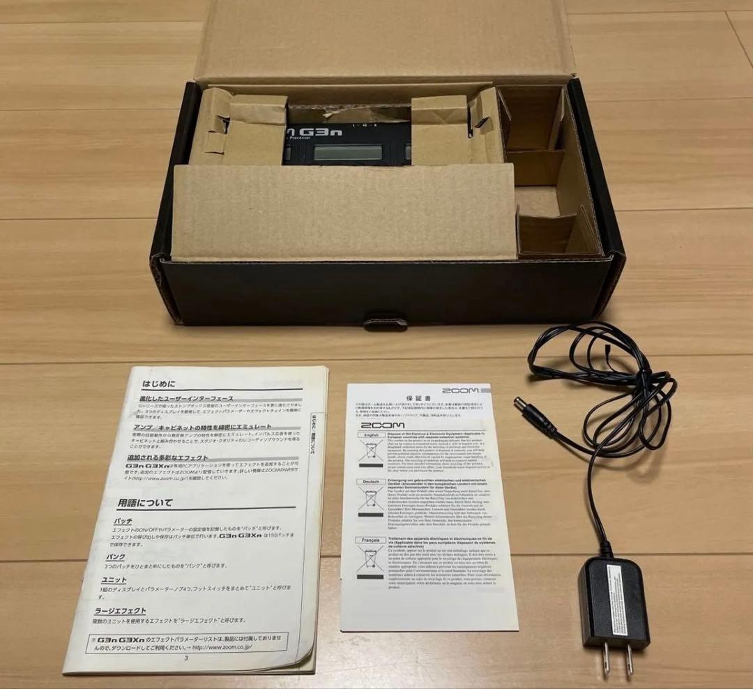 ZOOM G3n ズーム ギター マルチエフェクター アンプシミュレーター