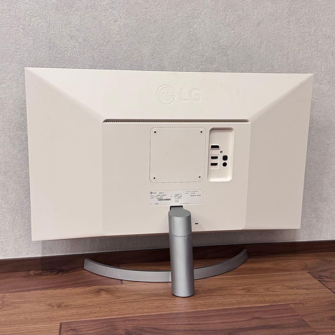 LG 4K モニター ディスプレイ 27UL600-W 27インチ