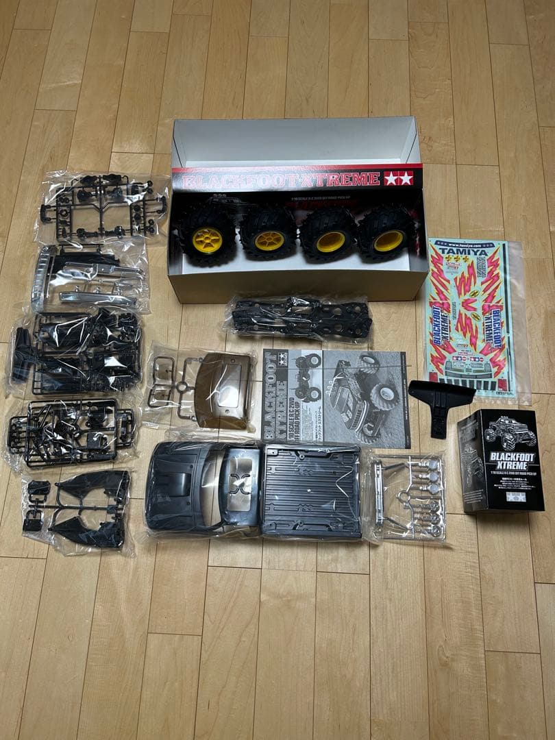 タミヤ1/10ラジコンキット　ブラックフットエクストリーム
