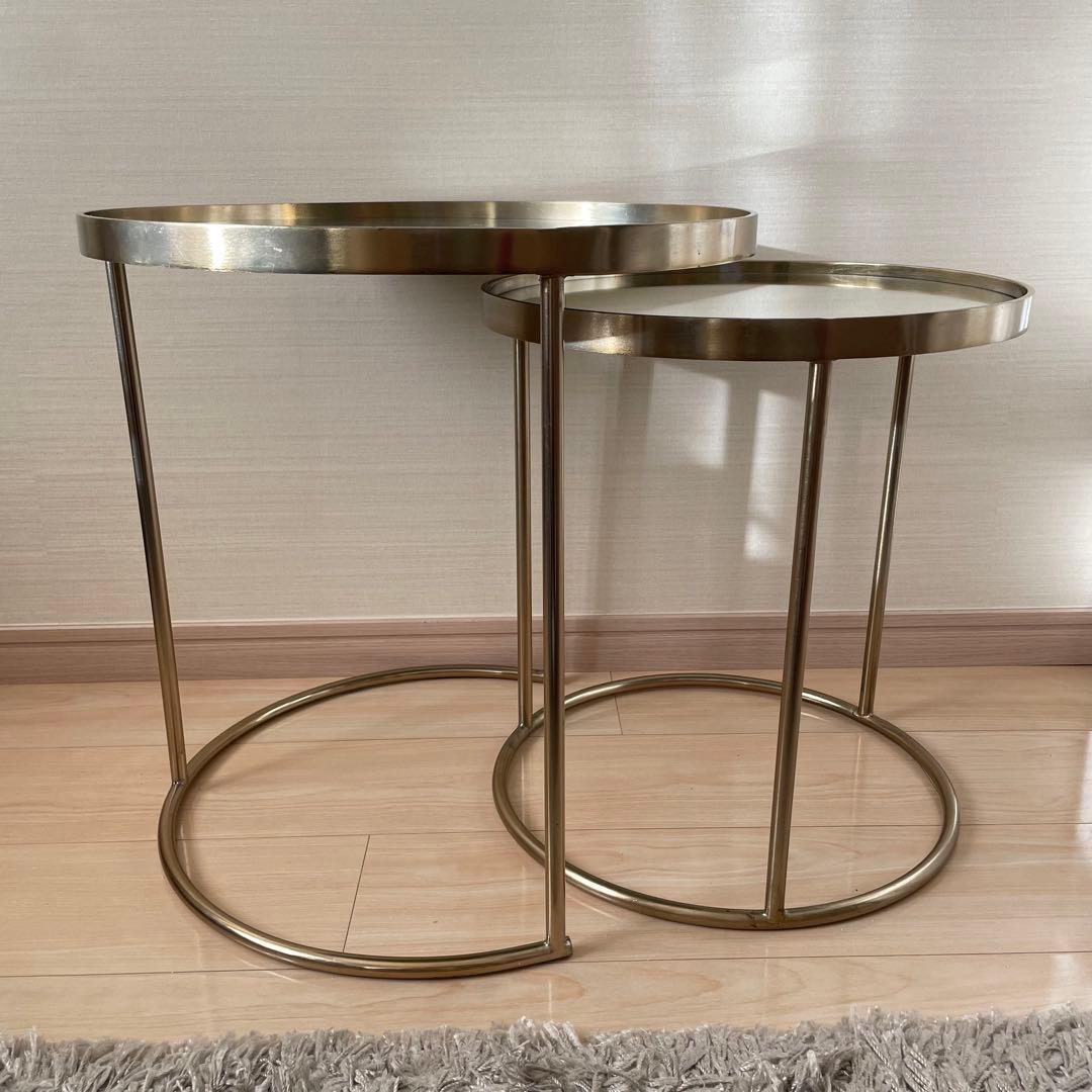 送料込み ザラホーム ZARA ベッドサイドテーブル　美品