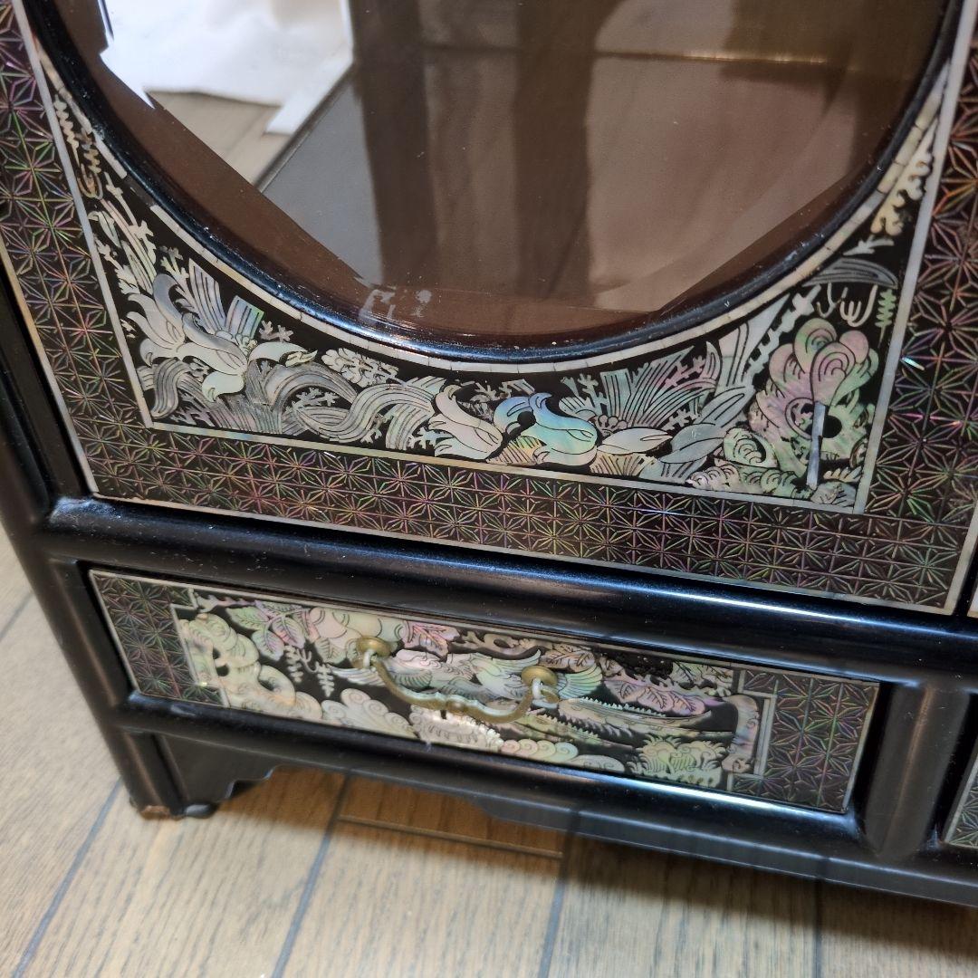 螺鈿細工　飾り棚　韓国伝統工芸 直接お渡し限定