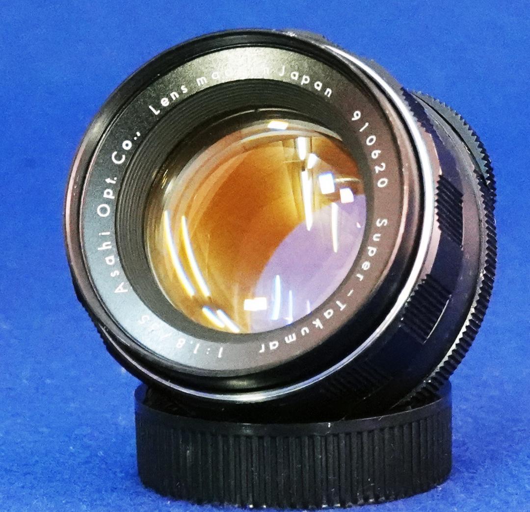 910620　貴重良品！黄変無前期型　Super-Takumar　F1.8/55