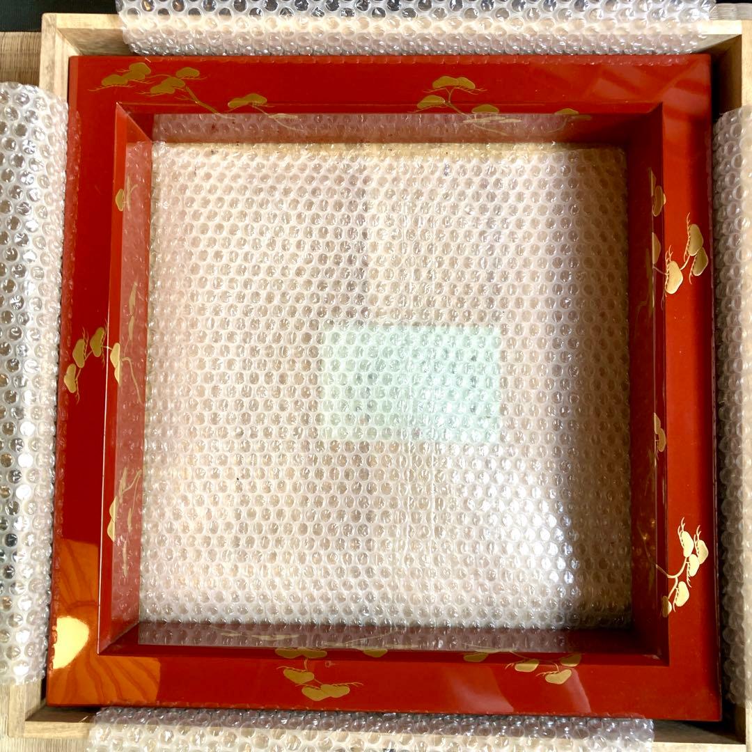 輪島塗　炉縁　茶道具　茶道　共箱　利休型