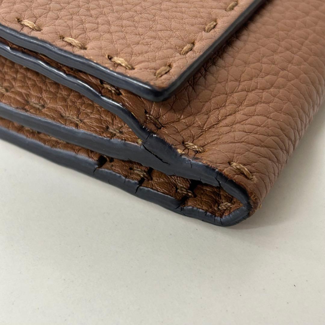 FENDI フェンディ ピーカブー 長財布 レザー ウォレット