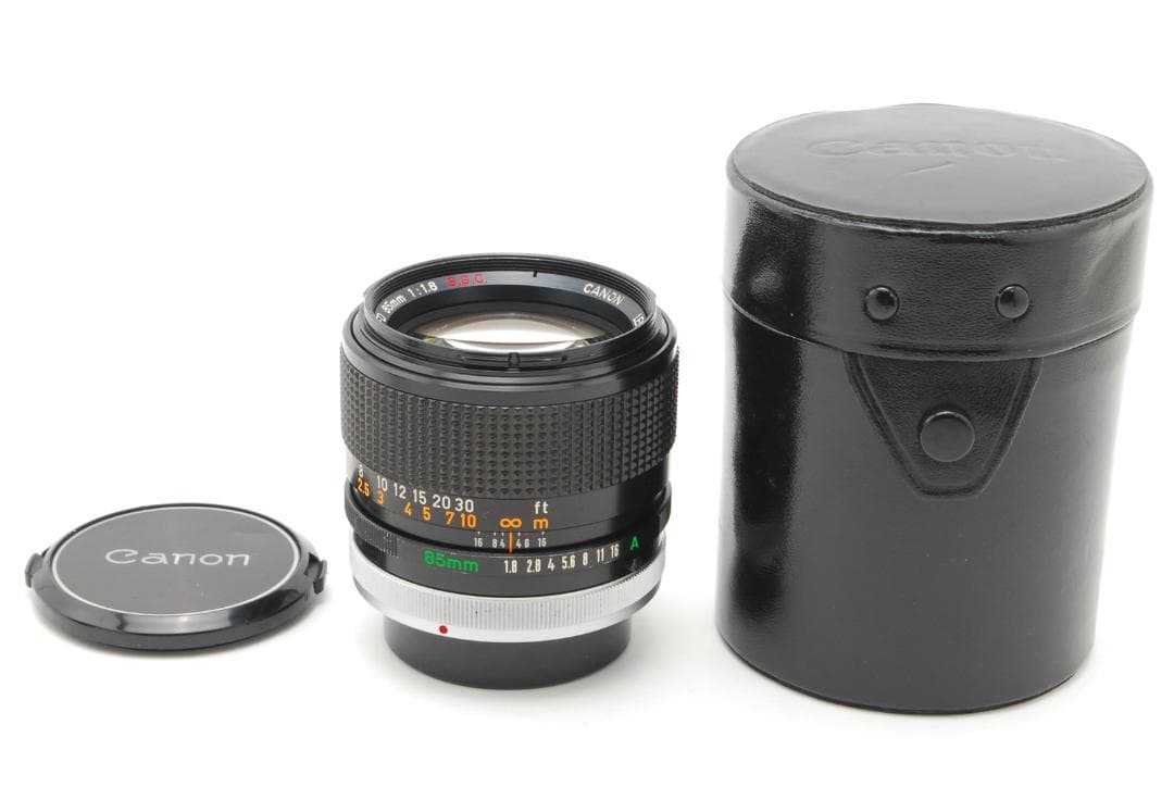レンズ(単焦点) Canon FD s.s.c. 85mm f/1.8