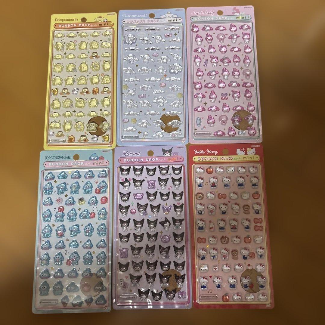 サンリオミニ　正規品　ボンボンドロップシール