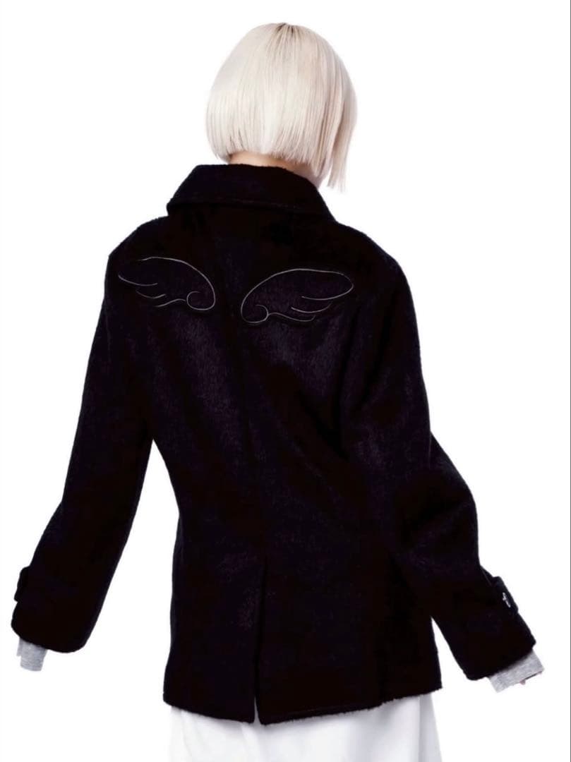 【完売品 新品未使用】smyeon スミョン ミドルシャギーコート