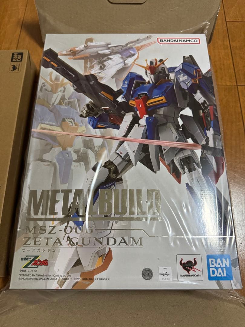 L BUILD メタルビルド　Zガンダム　ハイパー・メガ・ランチャー付き