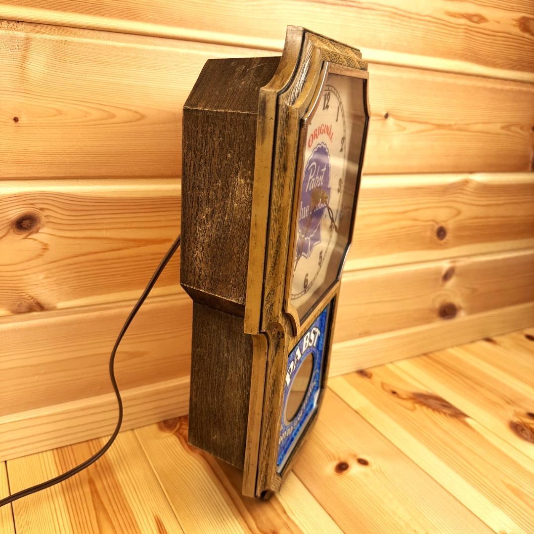 Pabst Blue Ribbon 振り子時計 壁掛け時計 ビンテージ パブスト